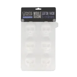 Clearance Cerf Dellier Moule silicone 6 crânes 3D