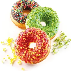 Hot Cerf Dellier Moule silicone 6 donuts