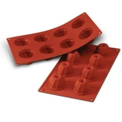 Online Cerf Dellier Moule silicone 8 petits Gugelhopfs 5,5 cm