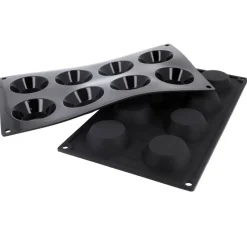 Discount Cerf Dellier Moule silicone 8 tartelettes 6 cm