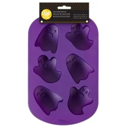 Hot Cerf Dellier Moule silicone Fantômes assortis Wilton