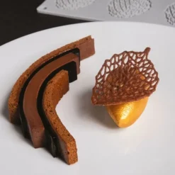 Hot Cerf Dellier Moule silicone Feuilles Pavoni