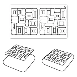 Clearance Cerf Dellier Moule silicone Maya Pavoni