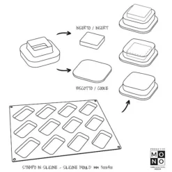 Outlet Cerf Dellier Moule silicone Oval Pavoni