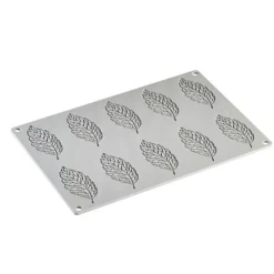 New Cerf Dellier Moule silicone Plumes Pavoni