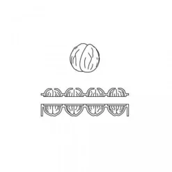 Hot Cerf Dellier Moule silicone professionnel 3D Marrons Pavoni