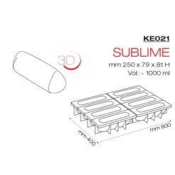 Sale Cerf Dellier Moule silicone Sublime Pavoni