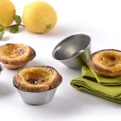 Sale Cerf Dellier Moules à pasteis de nata 7 cm (x4)