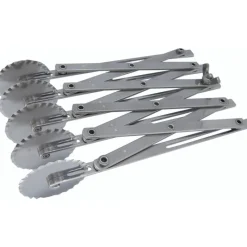 Cerf Dellier Multicoupe rouleau extensible pour bandes de 1 à 12 cm 5 roulettes cannelées