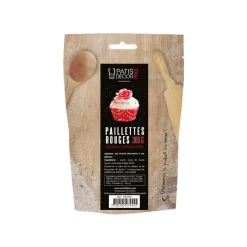 Outlet Cerf Dellier Paillettes rouges comestibles 300 g