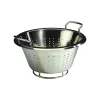 Cerf Dellier Passoire inox conique à anses 32 cm