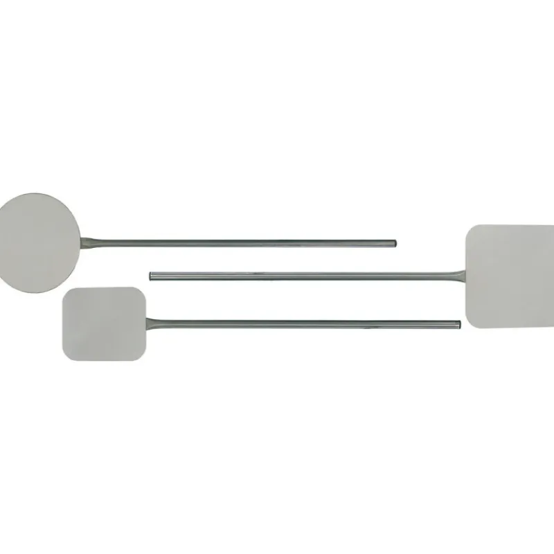 Cerf Dellier Pelle à pizza inox avec manche 92,5 cm rectangulaire 33x31 cm