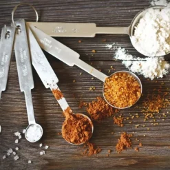 Discount Cerf Dellier Petites cuillères à mesure inox assorties (x5)