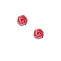 Hot Cerf Dellier Petites roses roses en azyme x12