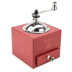 Discount Cerf Dellier Peugeot moulin à poivre à manivelle Roellinger rouge