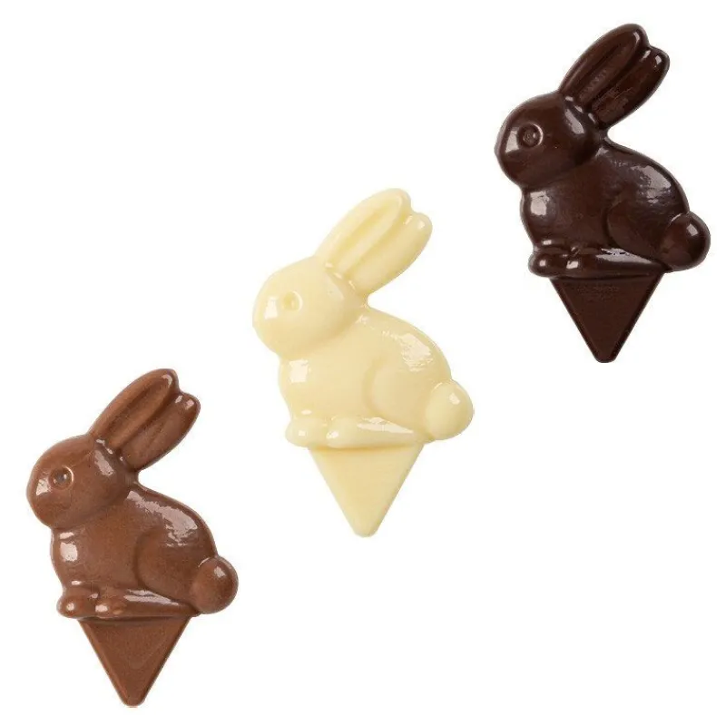 Online Cerf Dellier Pic lapins 3 chocolat (x90)
