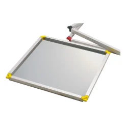 Sale Cerf Dellier Plaque inox supplémentaire 350x350 pour cadres superposables