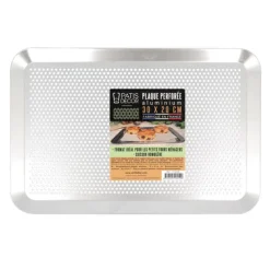 Outlet Cerf Dellier Plaque pâtisserie perforée alu 20 x 30 cm