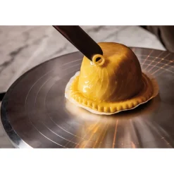 Sale Cerf Dellier Plateau tournant aluminium 32x9,5 cm