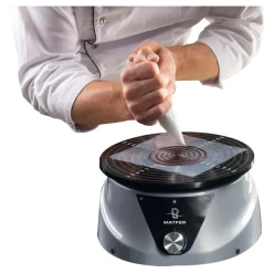 Hot Cerf Dellier Plateau tournant électrique de 1 à 80 tours/minute 24x12 cm