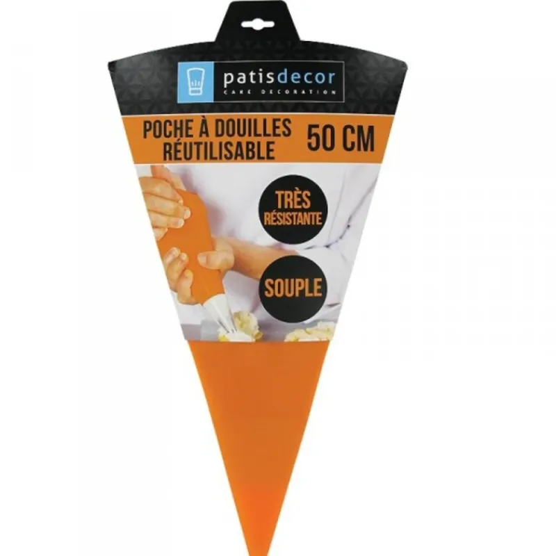 New Cerf Dellier Poche a douilles réutilisable 50 cm