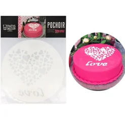 Hot Cerf Dellier Pochoir Love