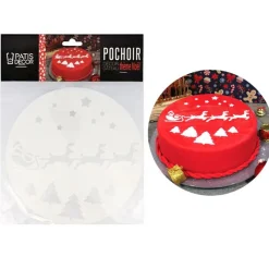 Outlet Cerf Dellier Pochoir thème Noël