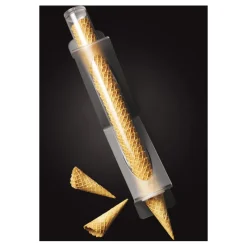 Outlet Cerf Dellier Porte-cornets à glace mural PMMA hauteur 56 cm