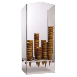 Best Cerf Dellier Porte-cornets à glace plexiglass 6 trous 31 mm et 12 trous 26 mm