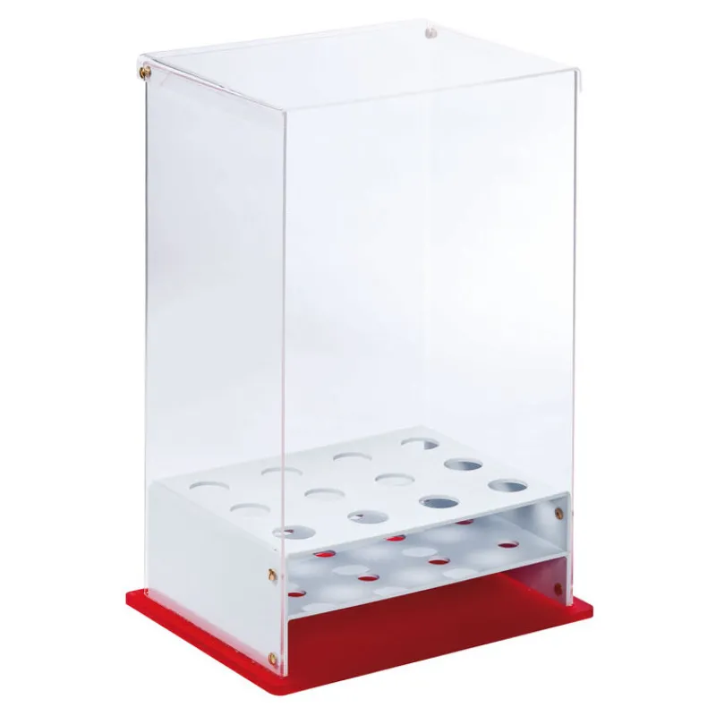 Sale Cerf Dellier Porte-cornets à glace vertical 12 trous de 35 mm avec couvercle articulé