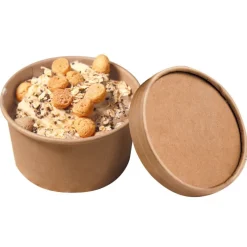 Sale Cerf Dellier Pot à glace 125 ml avec couvercle (x 8)