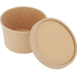 Sale Cerf Dellier Pot à glace 125 ml avec couvercle (x 8)