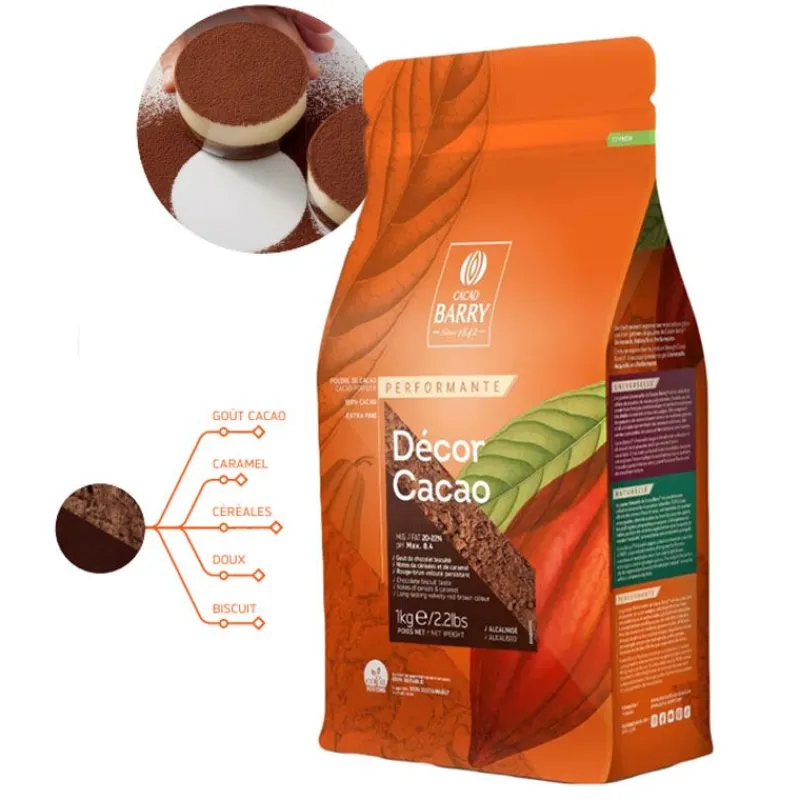 Clearance Cerf Dellier Poudre de cacao Décor Cacao Performante Barry 1 kg