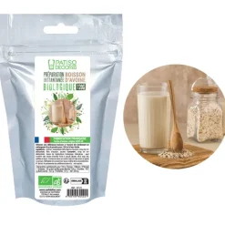 Best Cerf Dellier Préparation instantanée pour boisson avoine biologique 120 g - DDM 08/24