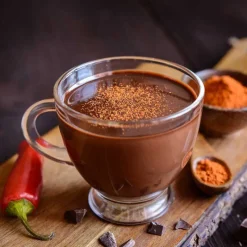 Cerf Dellier Préparation instantanée pour boisson au cacao saveur épicée mexicain - 300 g