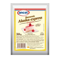 Outlet Cerf Dellier Préparation mousse bavaroise framboise Alaska 200 g