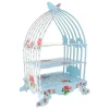 Hot Cerf Dellier Présentoir cage à oiseaux bleu
