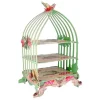 Outlet Cerf Dellier Présentoir cage à oiseaux vert