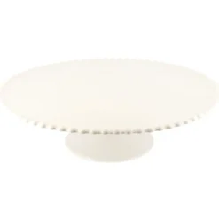 Discount Cerf Dellier Présentoir gâteau en céramique perles 31 cm