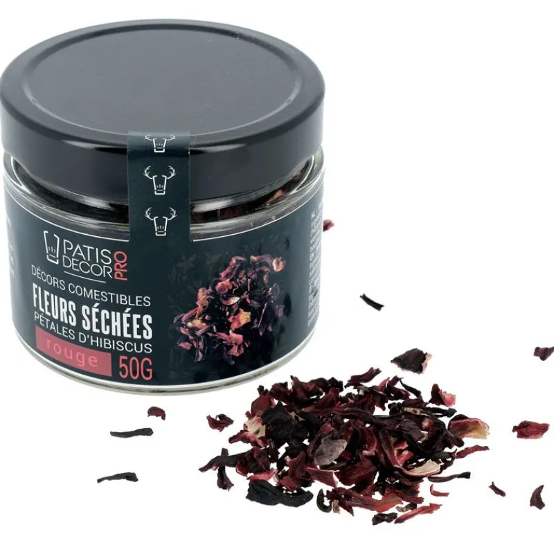 Online Cerf Dellier Pétales d'hibiscus rouges séchées 50 g