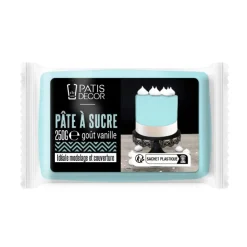 Outlet Cerf Dellier Pâte à sucre bleu ciel 250 g - DDM 12/24