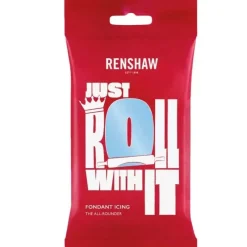 New Cerf Dellier Pâte à sucre Bleu Ciel Renshaw 250 g