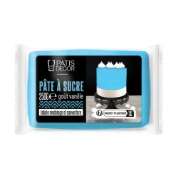 New Cerf Dellier Pâte à sucre bleue 250 g