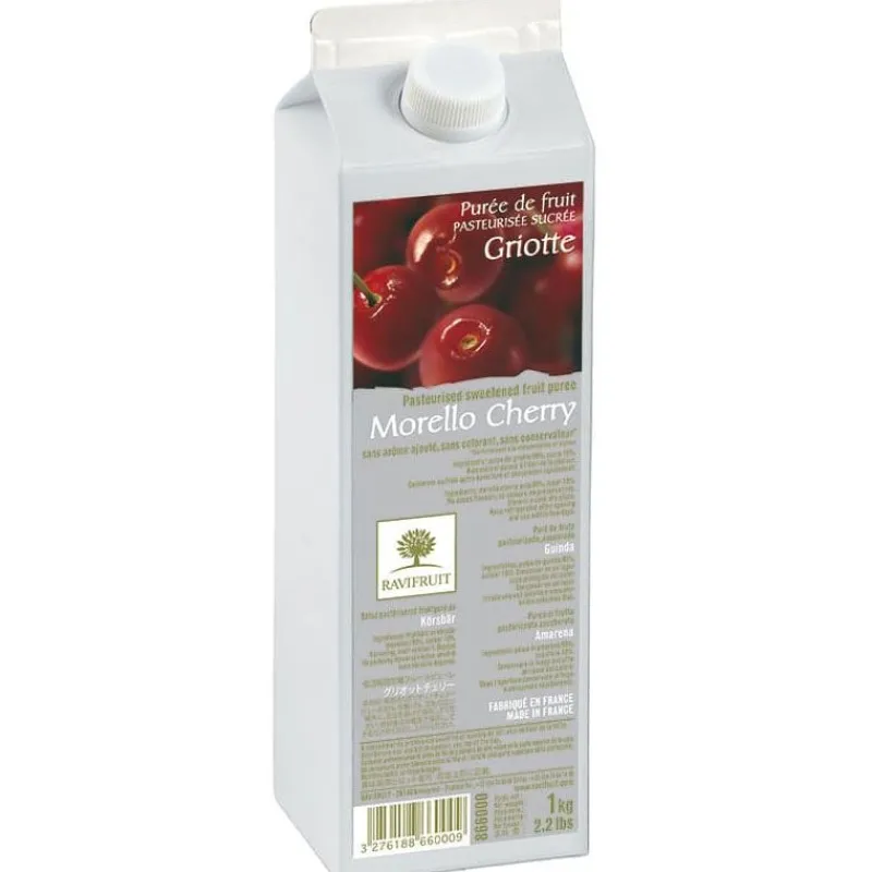 Online Cerf Dellier Purée de griotte Ravifruit 1 kg