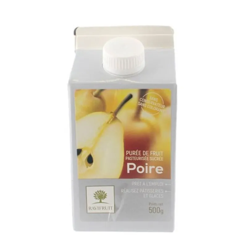 Best Cerf Dellier Purée de poire Ravifruit 500 g - DDM 01/25