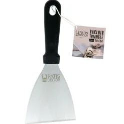 Hot Cerf Dellier Racloir triangle inox 10 cm