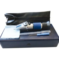 Sale Cerf Dellier Réfractomètre de 0 à 80% brix avec accessoires