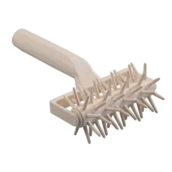 Cerf Dellier Rouleau pique pâte plastique 12 cm