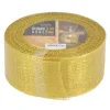 Sale Cerf Dellier Ruban doré pailleté 38 mm (22 m)