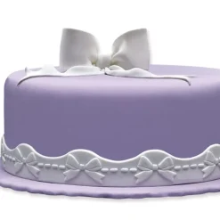 Online Cerf Dellier Ruban pâte à sucre noeuds blanc h 3 cm (2,5 m)